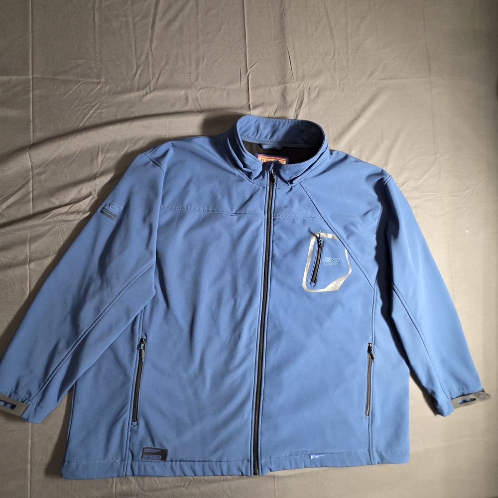 Point Zero Men's Performance Jacket in Blue